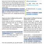 Android 开发者指南 第一部分：入门-中英文对照版（pdf与word版）
