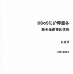 DDoS防护即服务白皮书 中文 PDF_黑客教程