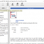 Sams Teach Yourself PHP MySQL 英文CHM下载_PHP教程