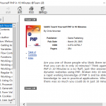 10分钟内自己学会PHP 中文chm_PHP教程