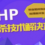 PHP学习视频_PHP实战视频教程_秒杀技术解决方案_PHP教程