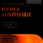 HTML5高级程序设计 书签齐全清晰_前端开发教程