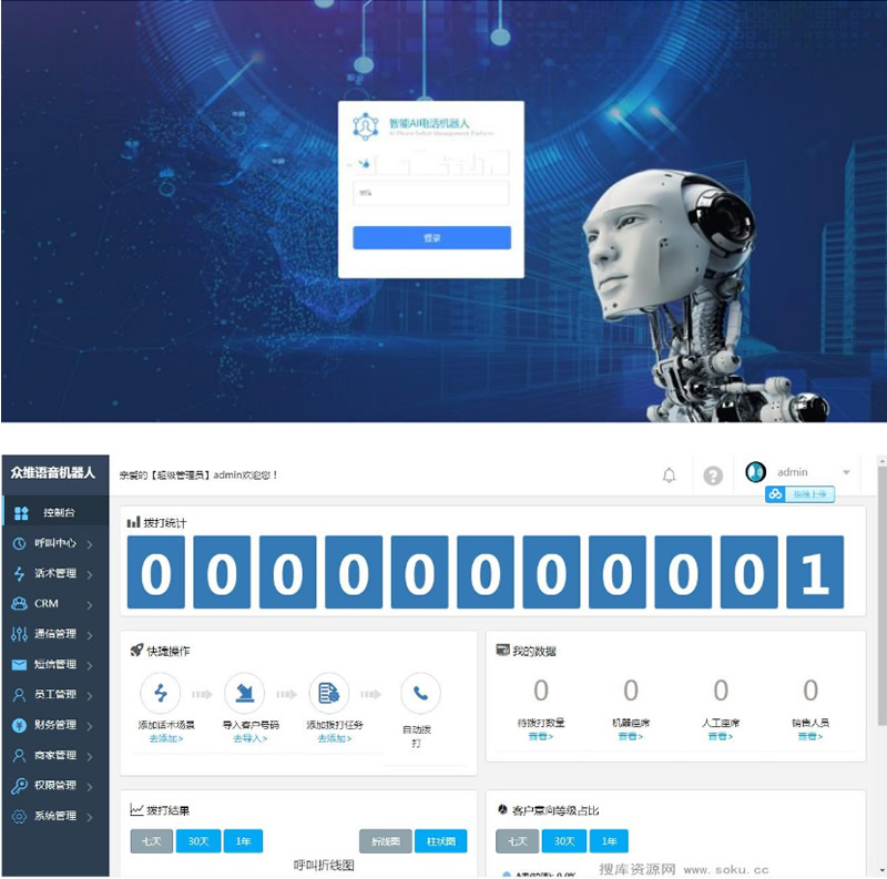 可以运营的接单的电销语音机器人源码