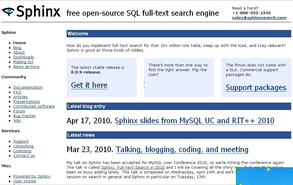 Sphinx全文检索引擎 for Windows v3.3.1