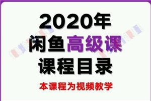 懒觉猫闲鱼初级课程+高级课程：教你60秒选出日赚300元闲鱼爆款产品