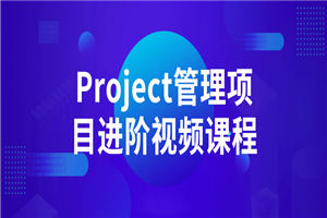 Project管理项目进阶视频课程