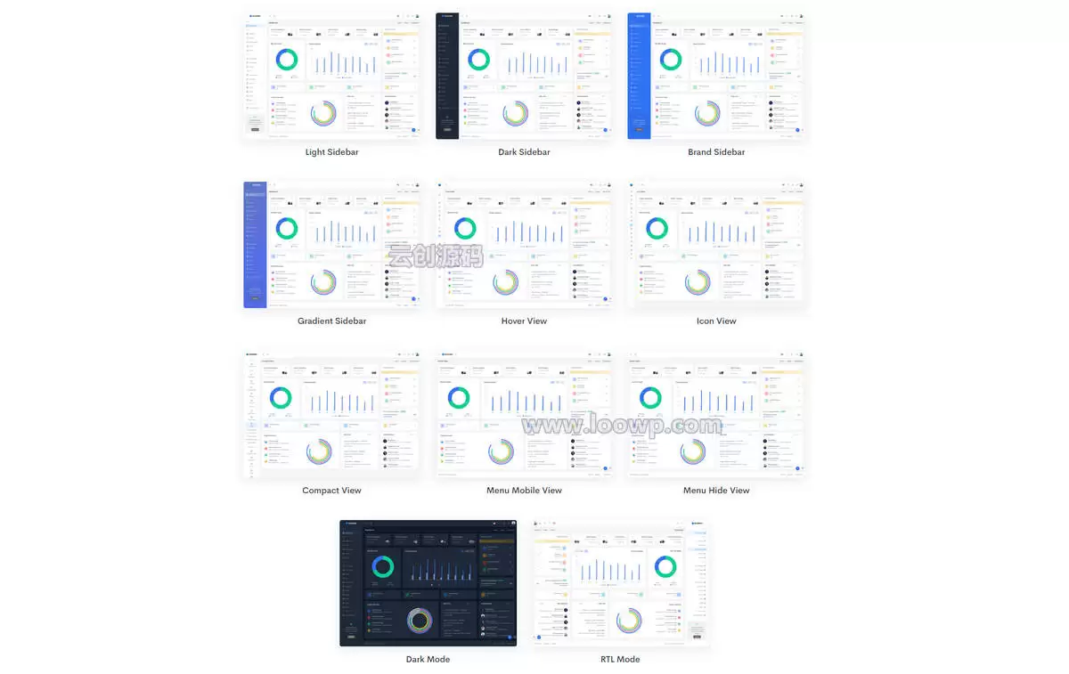 CakePHP框架Web应用后台模板 TailwindCSS仪表盘模板