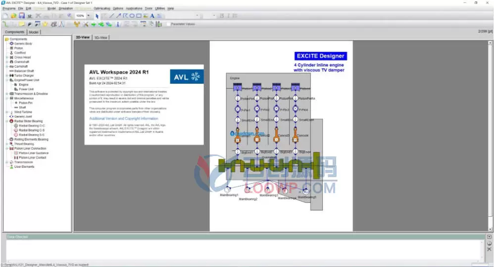 AVL Workspace Suit激活版2024 R1 发动机优化分析软件