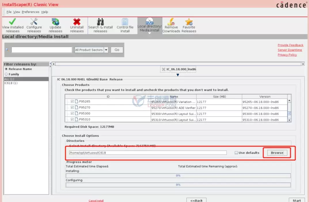 CentOS Linux服务器上Cadence Virtuoso IC618安装教程