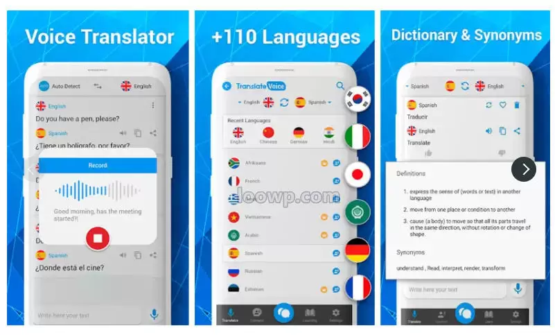 AI Voice Translator Translate去广告解锁版V399.0 安卓AI语音翻译器