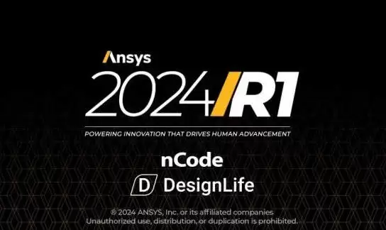 ANSYS 2024 R1 nCode DesignLife激活版 应力寿命预测分析软件