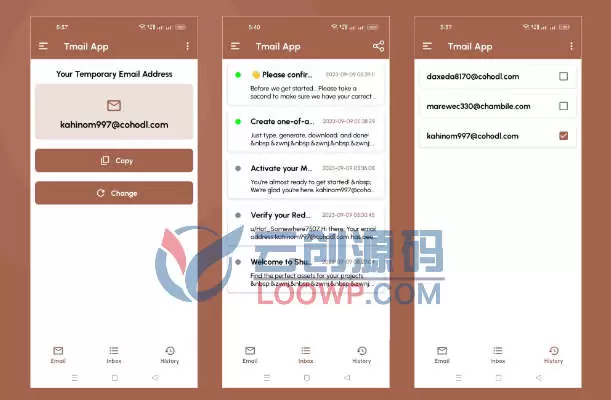 临时邮箱|一次性邮箱|接码邮箱Android原生APP源码