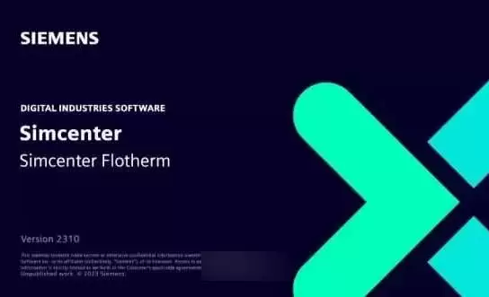 Siemens Simcenter FloTHERM激活版2310.0 电子热分析软件