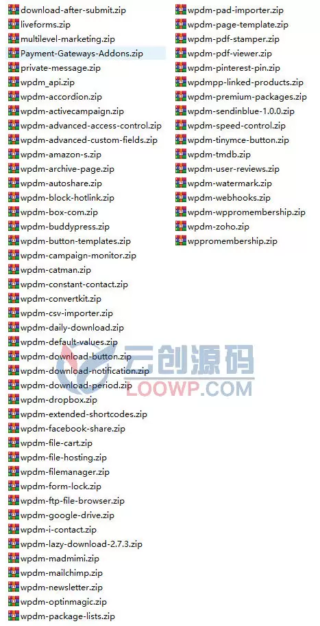 WPDM Pro汉化版V6.5.0 文件付费下载管理器WordPress插件+60款组件