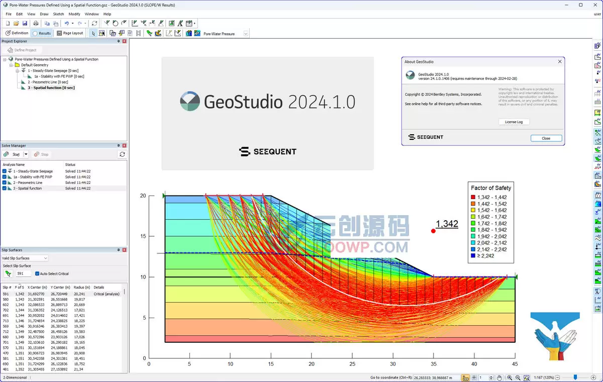 GEO-SLOPE GeoStudio激活版2024.1 岩土建模分析软件