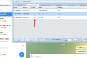 Telegram飞机消息群发软件TGSender Pro激活版V8.8.8