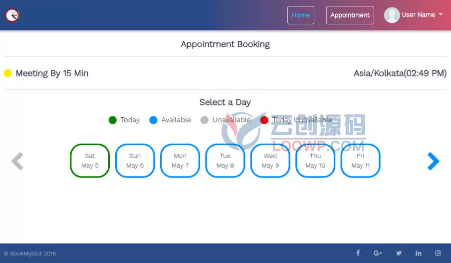 SlotBook多服务商入驻在线服务预约系统PHP网站源码