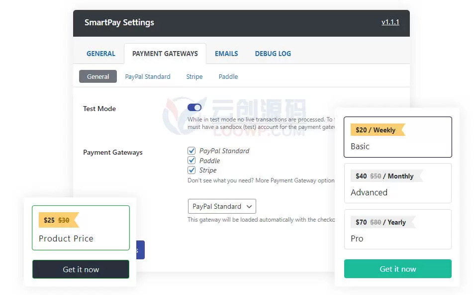 DigiPay虚拟商品销售Stripe和PayPal支付收款WordPress插件V2.7.0