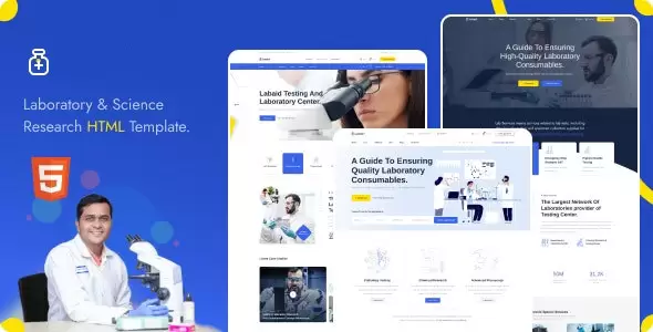 Labty实验室/研究所/科研机构HTML5网站模板