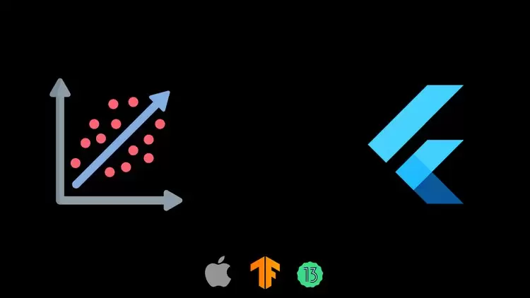 Flutter线性回归模型训练和Tensorflow Lite预测APP开发视频教程