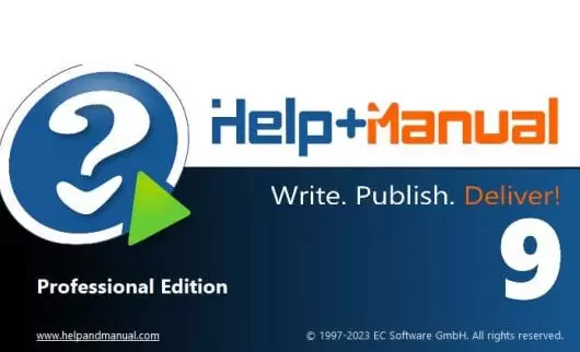 帮助手册制作软件Help & Manual Pro激活版V9.4.0 Build 6617