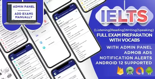 IELTSMan雅思英语听说读写考试训练Android手机APP源码含后端