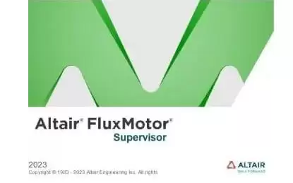 Altair Flux & FluxMotor激活版2023.1 电机设计软件