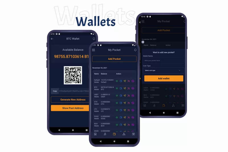 LooPocket加密货币数字钱包系统Flutter手机APP源码V1.6版