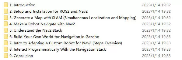 ROS2 Nav2栈全面解析项目实战训练视频教程(英语无字幕)