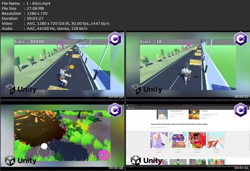 Unity3D手游开发中C#设计模式最佳实践视频教程