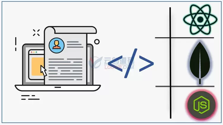 React ,Node ,Socket IO实时博客系统MERN全栈开发视频教程