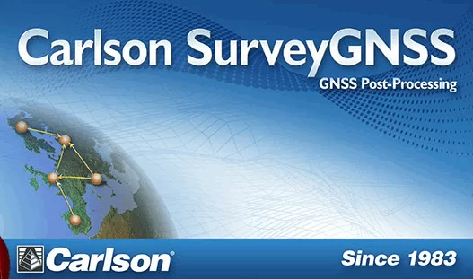 GNSS数据后处理软件 Carlson SurveyGNSS激活版 V2.3.6