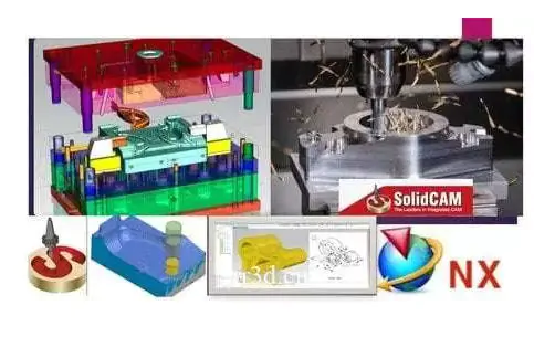 Solidcam 2023|Siemens NX Mold|NX CAD核心技能训练视频教程