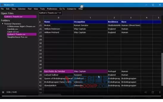 CSV文件编辑器Modern CSV激活版V2.0.2 x64