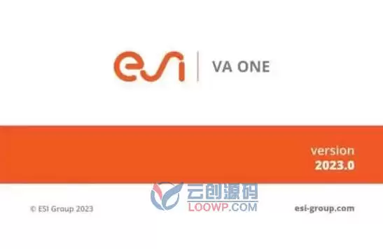 ESI VA ONE激活版V2023.5 振动噪声分析软件