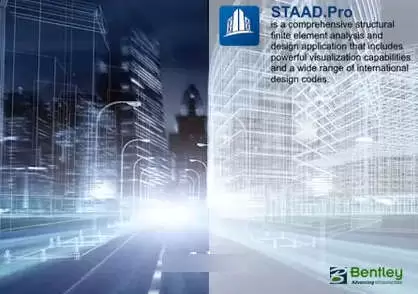 STAAD Pro激活版2023.3(V23.00.03.25) 通用结构分析设计软件