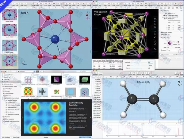 CrystalMaker激活版V11.0.2.300 晶体和分子结构可视化软件