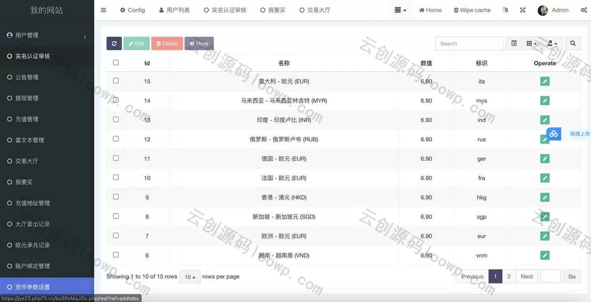 前端uniapp多语言C2C承兑平台PHP网站源码 带锁仓理财 全开源可二开