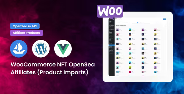 NFT Importer数字藏品NFT商品导入器WooCommerce组件V1.0.11