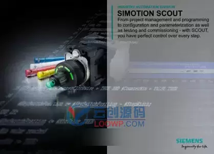 运动控制系统Siemens SIMOTION SCOUT TIA激活版V5.5 SP1