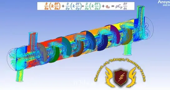 ANSYS五种管壳式热交换器设计CFD分析视频教程