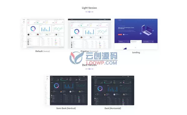 looAdminto高级Bootstrap管理后台仪表盘HTML5模板V5.0.1