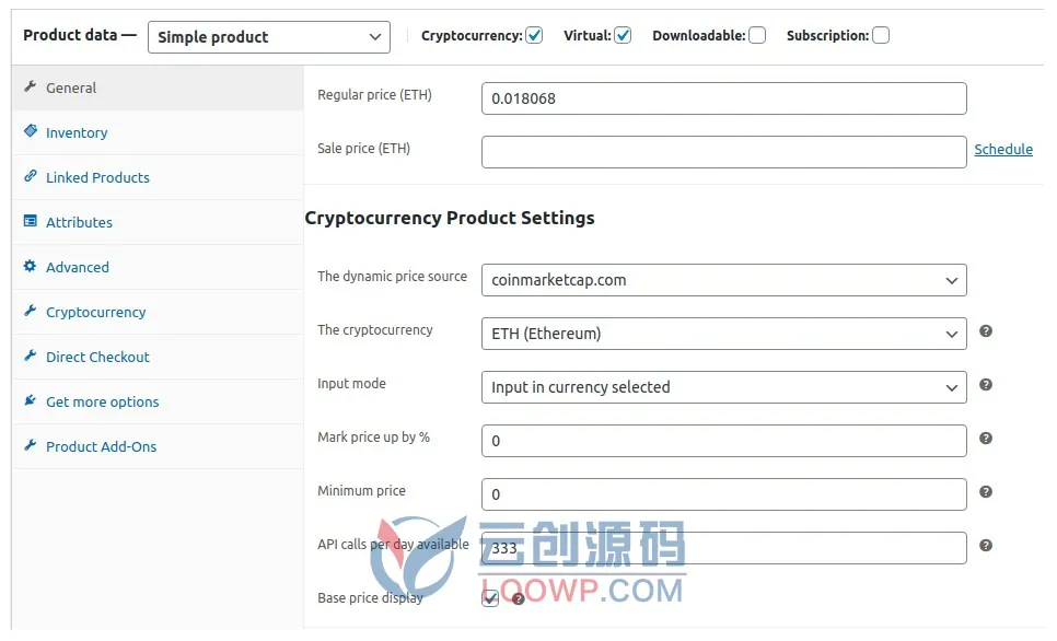 加密货币ERC20代币销售WordPress插件CryptoCoin Pro 3.14.5 免激活版