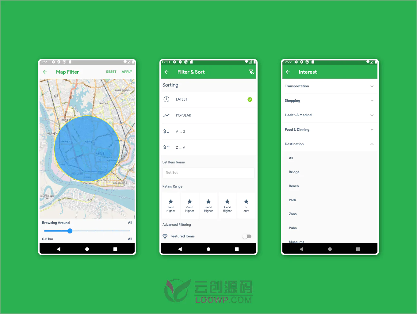 【iCity 1.6.0】多城市黄页|城市旅游向导|企业业务目录Flutter工程APP源码