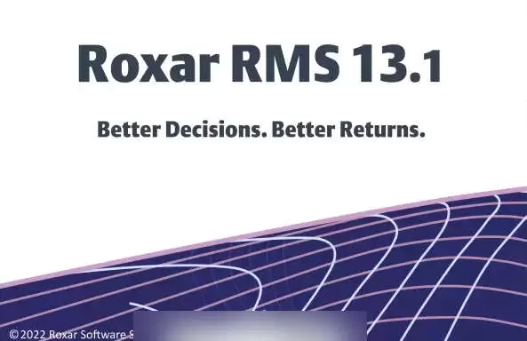 油藏建模软件Roxar RMS激活版V13.1 x64