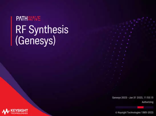 RF电路和系统综合软件PathWave RF Synthesis Genesys 2023 x64