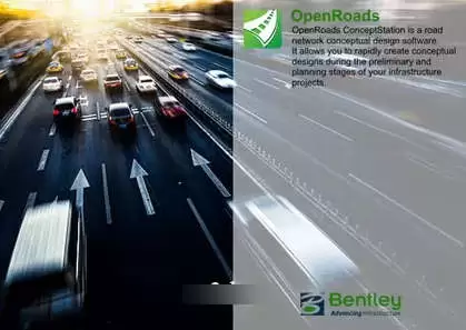 道路和桥梁设计软件OpenRoads ConceptStation CE激活版V10.0.16.84