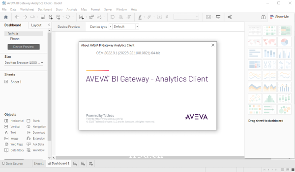 AVEVA BI Gateway Analystics Client激活版V2022.3.1