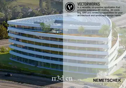 建筑设计BIM软件 Nemetschek Vectorworks激活版 2023 含内容