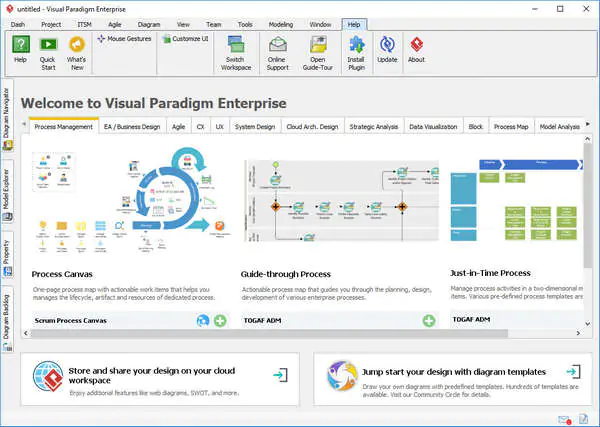 UML建模软件Visual Paradigm Enterprise激活版 V16.2 Build 20200904 x64